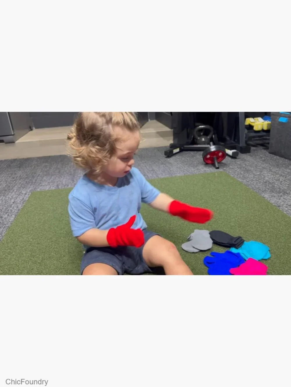 6 Pairs Toddler Mittens Magic Stretch Winter Knit Gloves for Kids